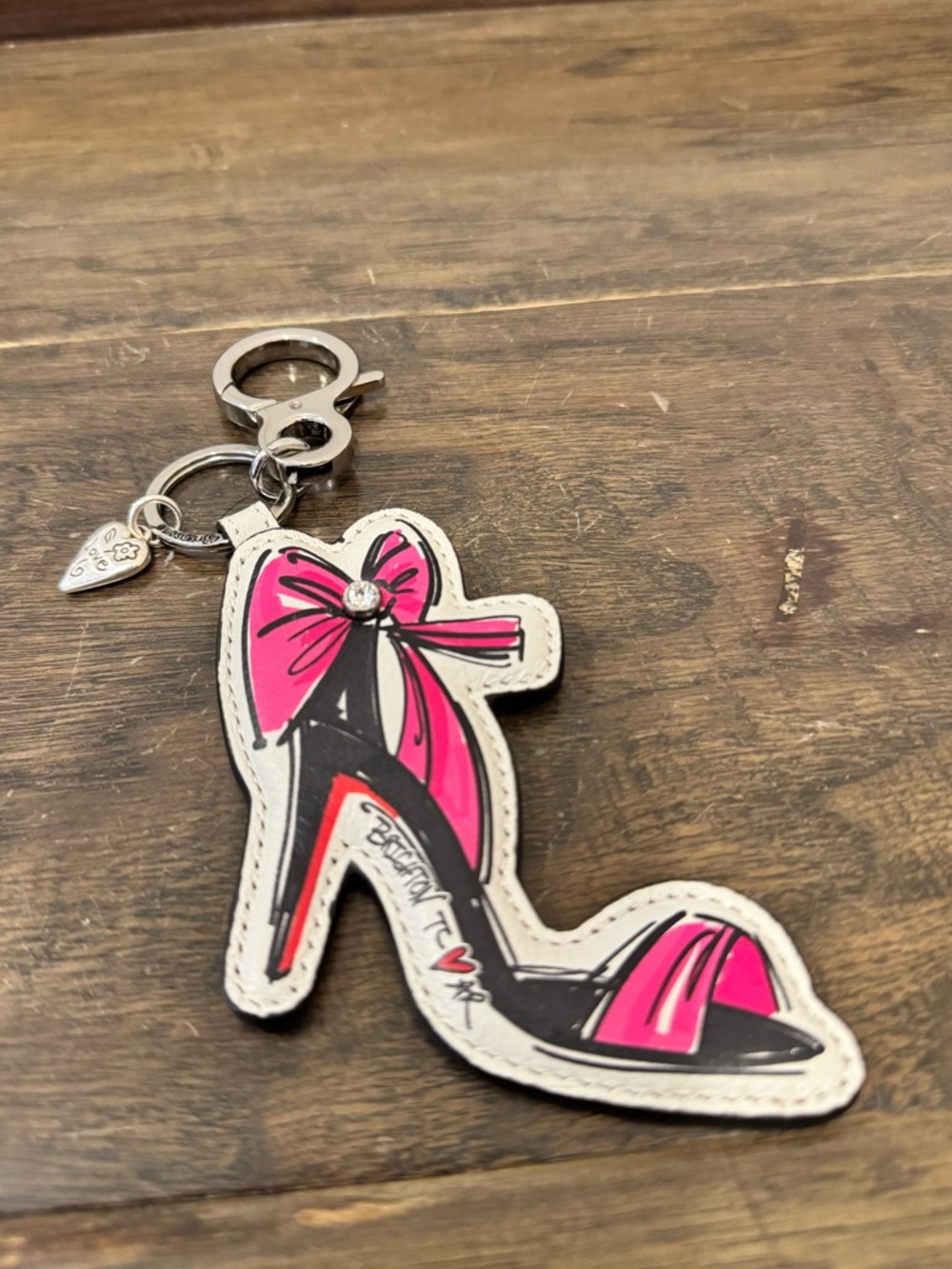 Brighton Fashionista Cover Girls High Heels Handbag Fob